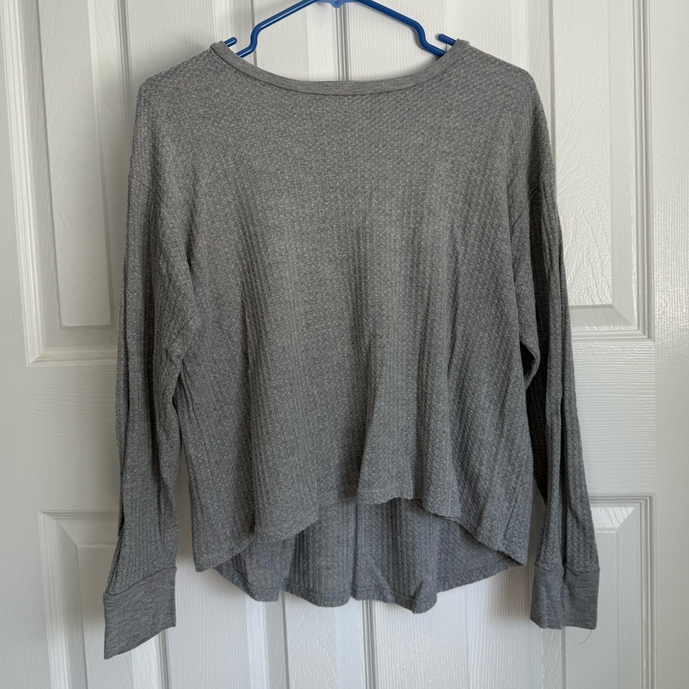 Project Social T Heather Gray Knit Top
